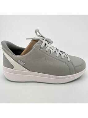 Kizik Sydney Womens Size 10EE Gray White Athletic Hands Free Shoes Sneakers